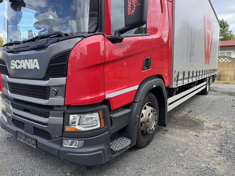 Scania (2021) P 280 valník s plachtou, 9,1m - fotka 15 z 25