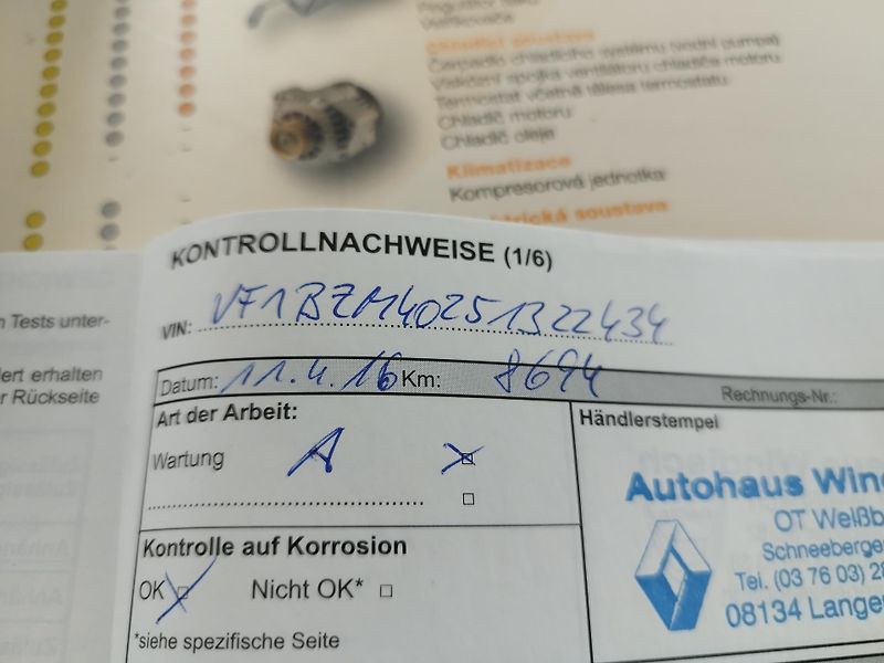 Renault Mégane (2015) 1,6i 81KW klima najeto 99000 - fotka 26 z 29