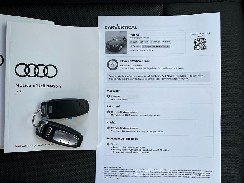 Audi A3 (2021) 1.0TFSi 81kW! 1.maj.! Navi! - fotka 19 z 35