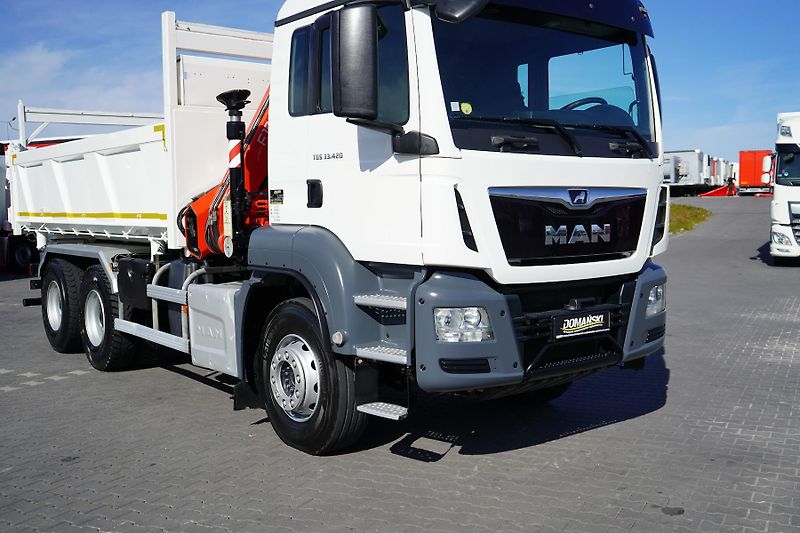 MAN TGS (2018) 33.420 / E 6 / WYWROTKA + HDS  - fotka 28 z 61