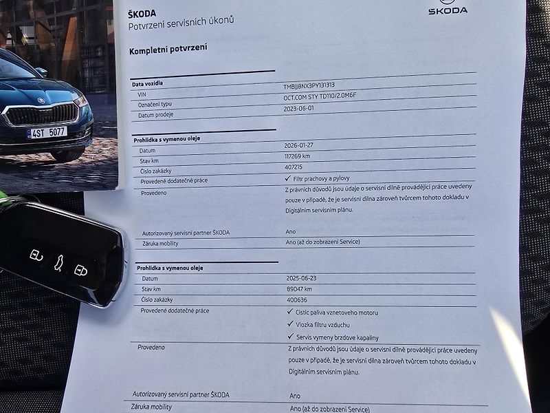 Škoda Octavia 2.0TDI 110KW STYLE+ NEHAVAR ČR - fotka 39 z 39