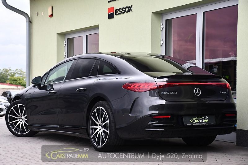 Mercedes-Benz EQS 580 4M HYPERSCREEN K360° 1M - fotka 3 z 59