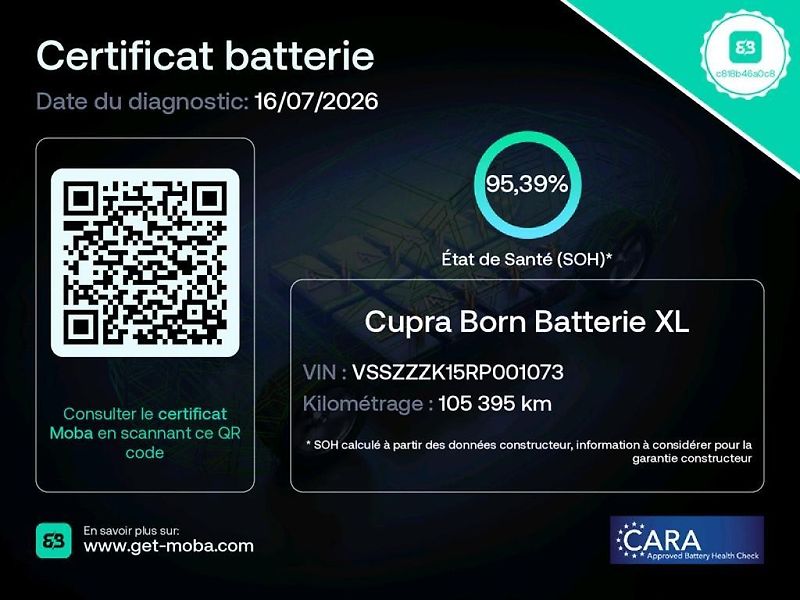 Cupra Born XL-BAT SOH-95,4% PŘIPRAVUJEME - fotka 9 z 9