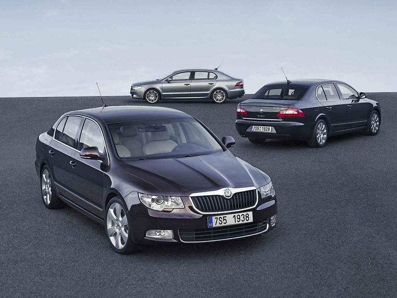 Škoda Superb druhé generace