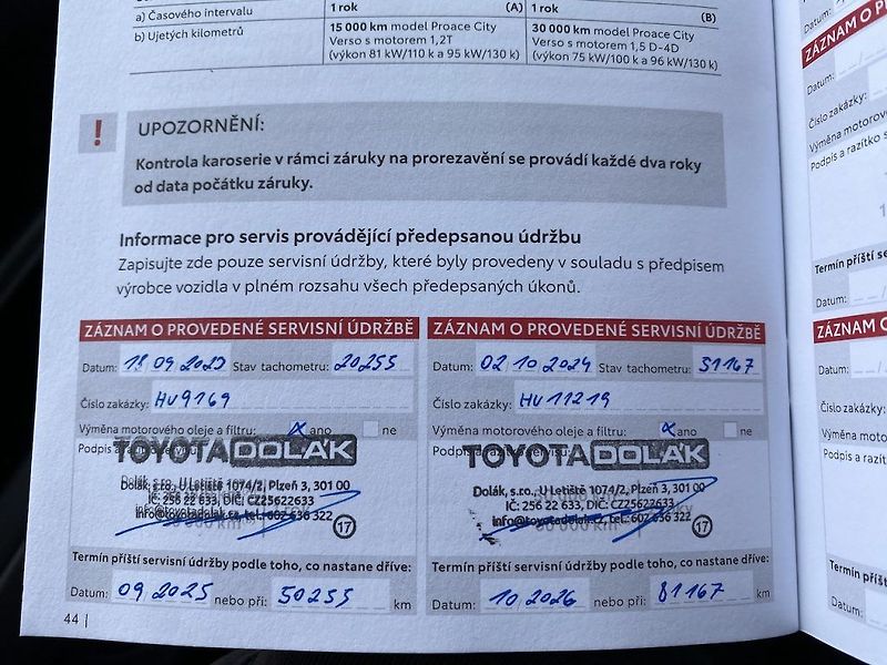 Toyota ProAce City Verso 1.5D, ČR, Family L1, záruka - fotka 26 z 28