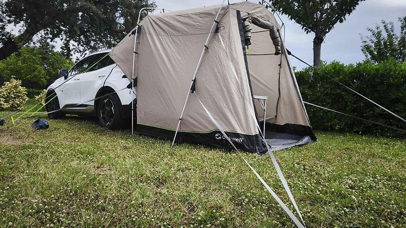 Test Kia Sportage 1,6 T-GDi a předstanu od od 4camping.