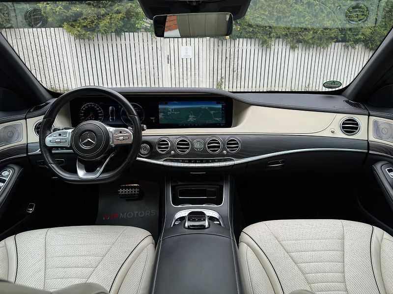 Mercedes-Benz Třídy S S400d-L-4M-AMG-R20-BURM-ČR - fotka 18 z 36