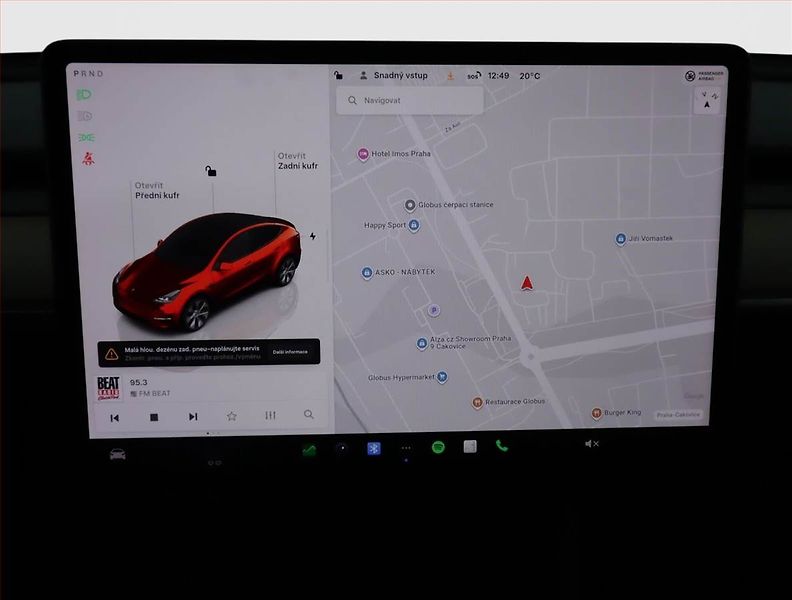 Tesla Model Y (2022) Long Range AWD 79kWh, SoH 91% - fotka 17 z 23