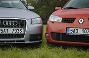 Vzhled často klame, zde však ne. Mégane je rychlý, ale jedovatý. Audi reprezentuje ono nemastné neslané ladění, její limity neleží tak vysoko, ale nic nepěkného vám nevyvede. Bez ohledu na povrch jede zcela bezpečně.