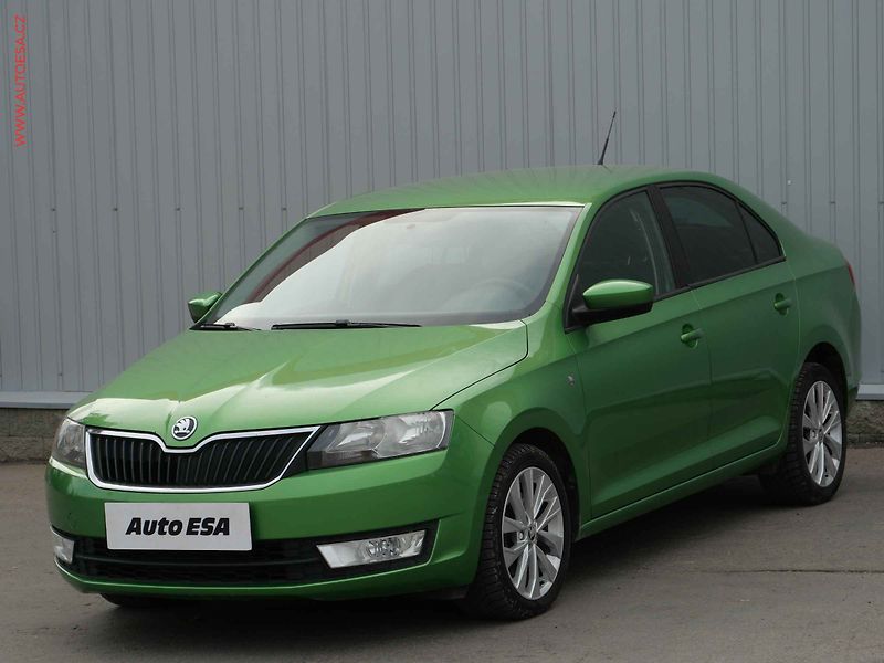Škoda Rapid (2014) 1.6TDi, ČR, Klima - fotka 3 z 13