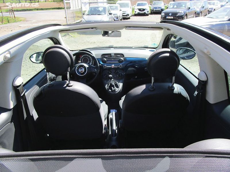Fiat 500C 1,2-51KW-KABRIOLET+STK+OLEJ - fotka 6 z 22