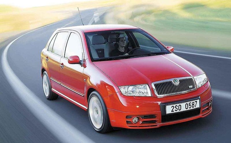 Škoda Fabia RS 2. generace.