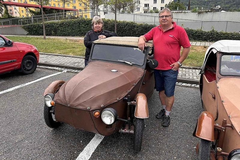 Vítr ve vlasech, Velorex v srdci. V Blansku měli sraz fandové plátěných vozítek.