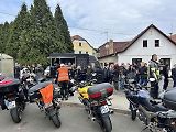 Žehnání motorek v Puclicích.