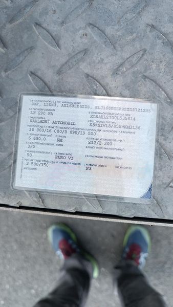 DAF LF LF290 Nosič kont.+RUKA Palfi. - fotka 27 z 27