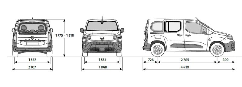 Opel Combo (2026) Edit Plus XL-1,5 CDTi AT8-7sed - fotka 12 z 12