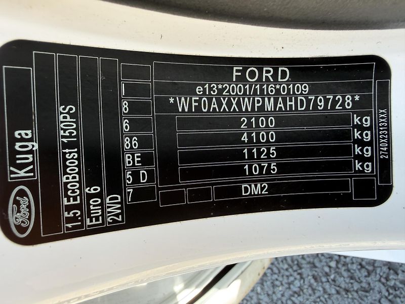 Ford Kuga 1.5 EB ST PANORAMA SERVISKA - fotka 48 z 48