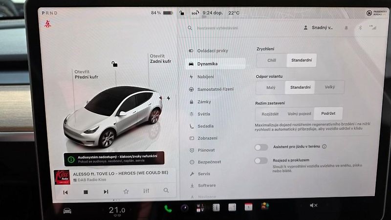 Tesla Model Y (2023) LR AWD Berlin Záruka SoH 92,9% - fotka 22 z 39