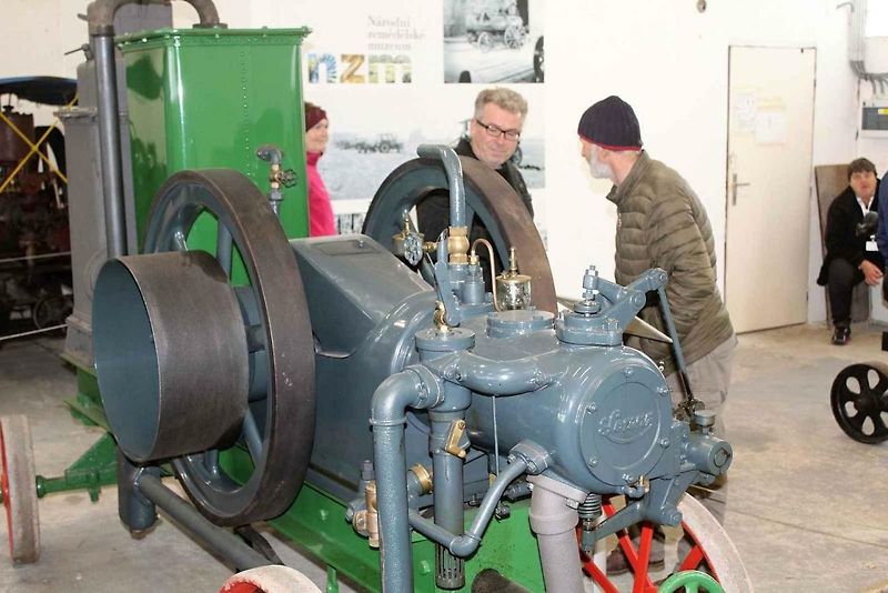 Z Traktoriády s podtitulem Zlaté české ručičky v Muzeu zemědělské techniky v Čáslavi.
