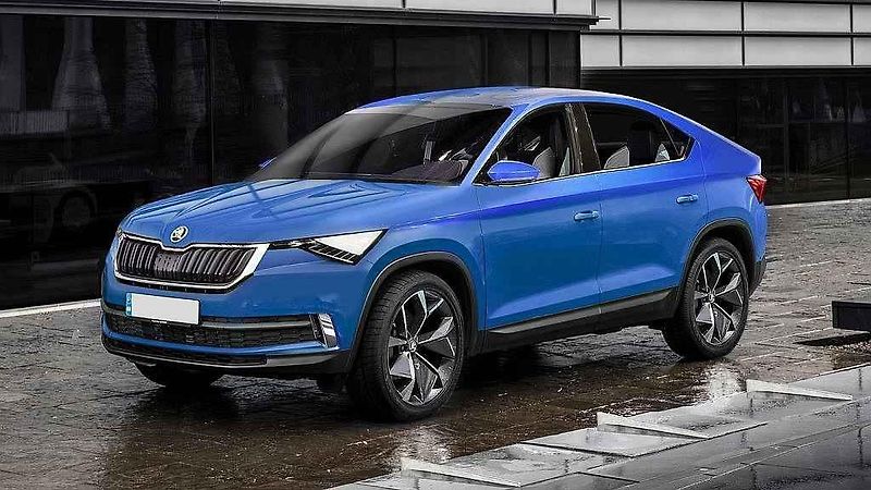 Kodiaq Coupé podle představ grafika, který si říká X-Tomi.