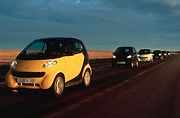 Dárcem mechanických dílů je první generace vozu Smart