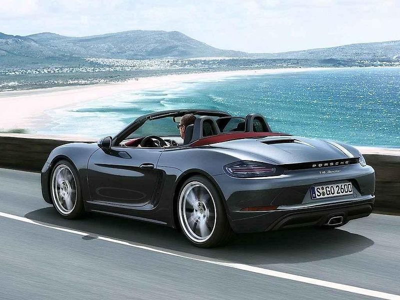 Porsche 718 Boxster.