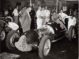 Závodní Alfa Romeo s motorem V16 soutěžila v letech 1938-1939, ale ani ona vaříny nezískala.