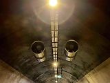 Simulovaný požár v Klimkovickém tunelu při zkoušce nových bezpečnostních a napájecích systémů, 13. 10. 2024.