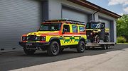 Foto: Dajbych 4x4/Ivo Trzaskalik Praha – Nový vůz pražských záchranářů – Ineos Grenadier v úpravě Ambulance.