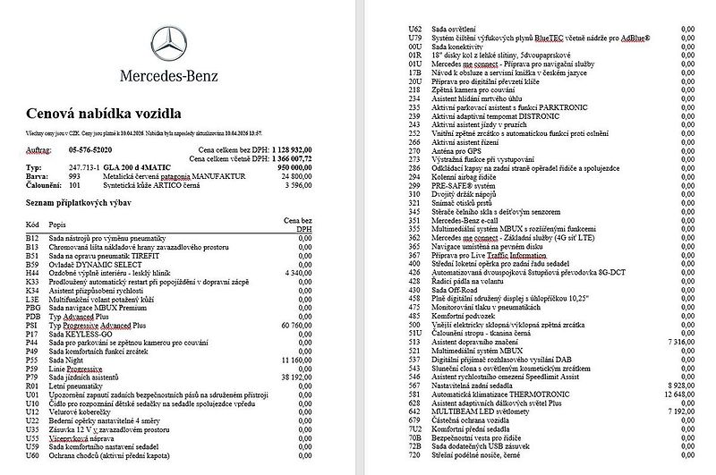 Mercedes-Benz GLA 200d 4MATIC - fotka 15 z 16