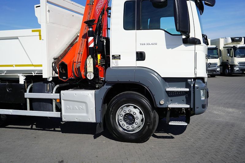 MAN TGS (2018) 33.420 / E 6 / WYWROTKA + HDS  - fotka 32 z 61