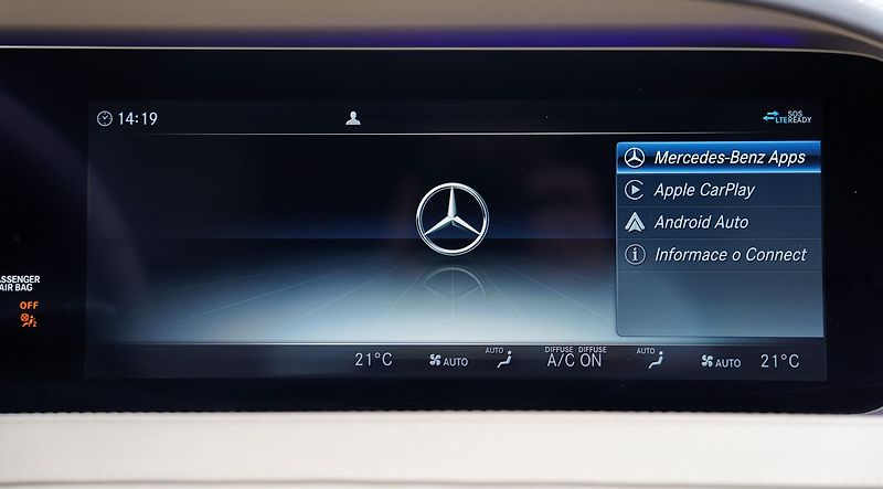 Mercedes-Benz Třídy S (2018) S 400d Long/4M/AMG/Burmester/Č - fotka 40 z 50