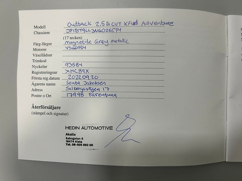Subaru Outback (2022) 2.5 ACTIVE AUT 2022 | Záruka - fotka 49 z 54