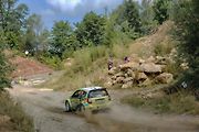 RZ Halenkovice a závěrečná Powerstage a vyhlášení vítězů ve Žlutavách v rámci 53. ročníku Barum Czech Rally Zlín.