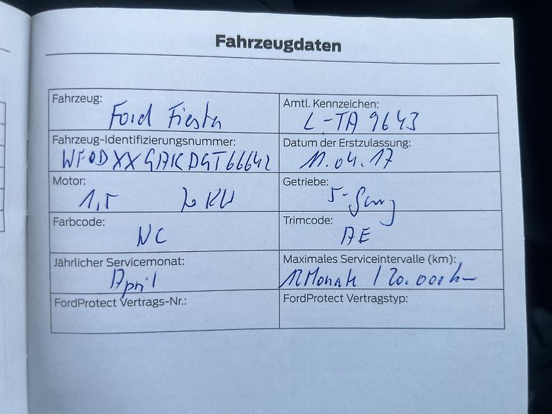 Ford Fiesta 1.5 TDCI 70KW,5DV,KLIMA,1MAJ - fotka 40 z 44