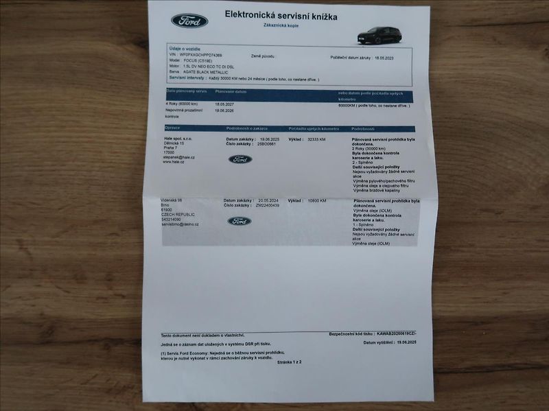 Ford Focus 1,5 EcoBlue,85kW,Titanium,1maj - fotka 27 z 27
