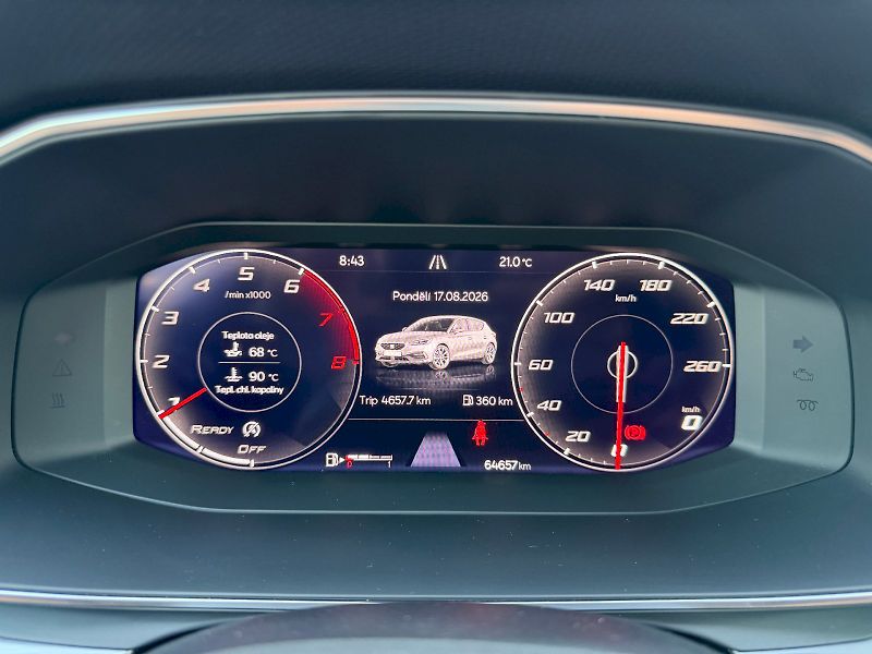 Seat Leon (2023) 1.5 TSI 96kW FR - fotka 13 z 35