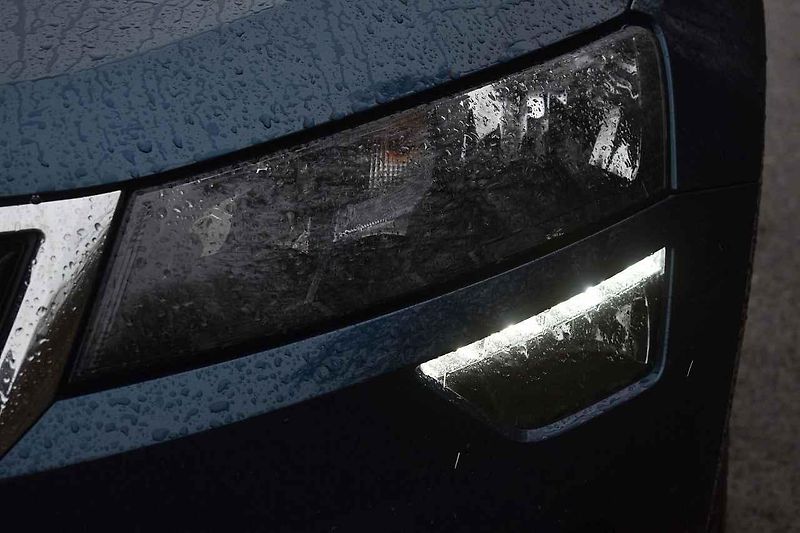 Zkoušený exemplář ojeté Škody Karoq během testovací jízdy