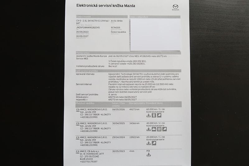 Mazda CX-5 2,5 AT AWD Newground, záruka - fotka 31 z 31