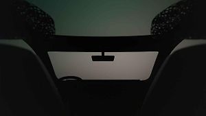 Dosud zahalený interiér konceptu Škoda Vision O