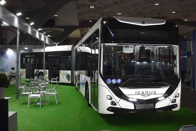 Claudio Passerini na veletrhu Bussworld.