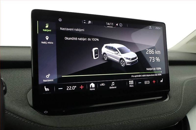 Škoda Enyaq (2021) iV 80 (82 kWh), SoH 90% - fotka 17 z 30