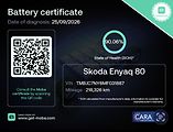 Škoda Enyaq (2021) iV80, 150kw, SOH 90%, Tažné - náhled 11