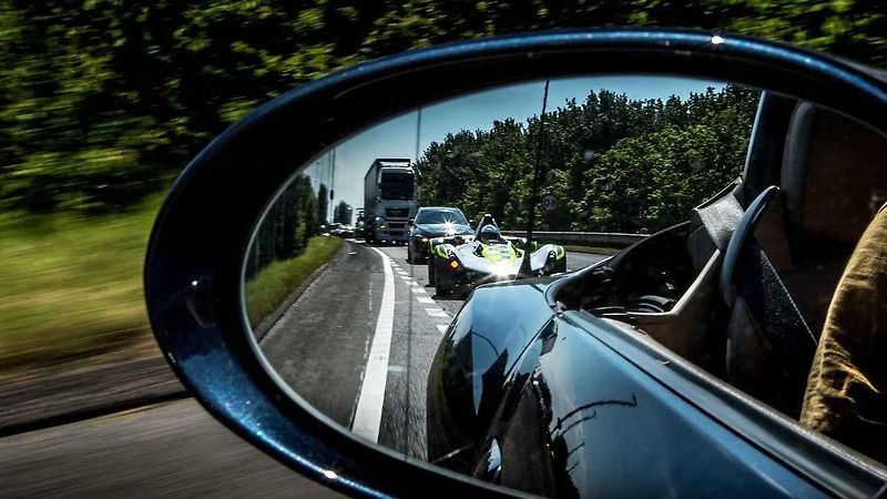 BAC Mono sloužící u policie ostrova Man.