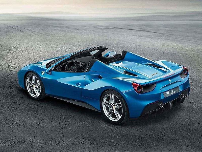 Ferrari 488 Spider.