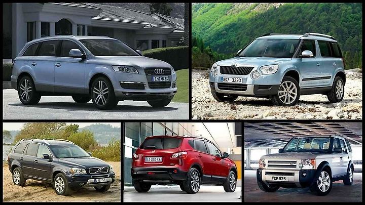 Vybíráme ojeté SUV do 300 tisíc.
