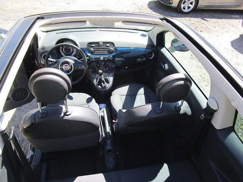 Fiat 500C 1,2-51KW-KABRIOLET+STK+OLEJ - fotka 5 z 22