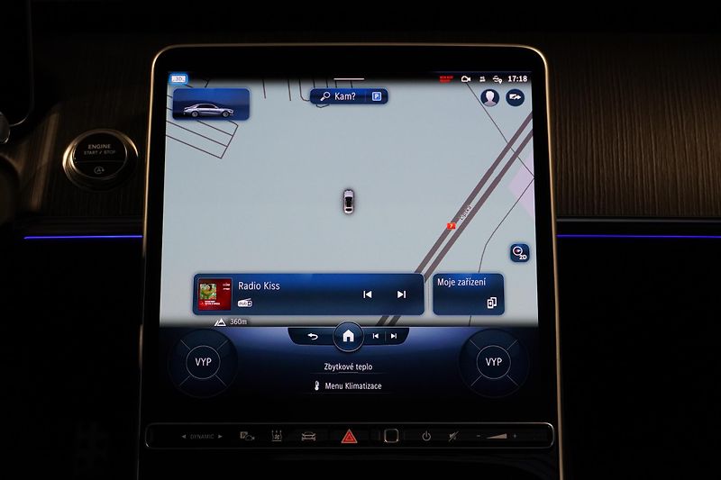 Mercedes-Benz Třídy S S400D,LONG,ČR,ZÁRUKA,MASÁŽ - fotka 28 z 38