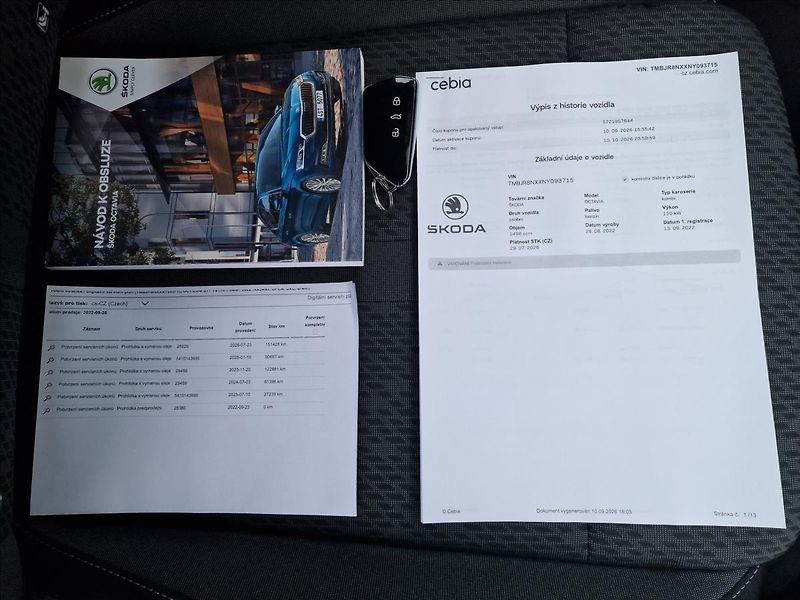 Škoda Octavia 1.5TSI 110kW Style, ČR,1.Maj. - fotka 48 z 50