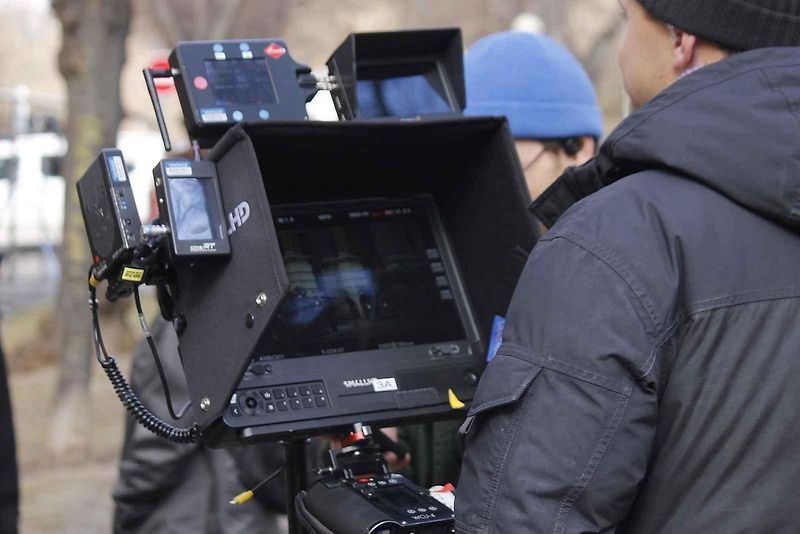 Na ulici třída Kapitána Jaroše v Brně se natáčel film Gerta Schnirch.